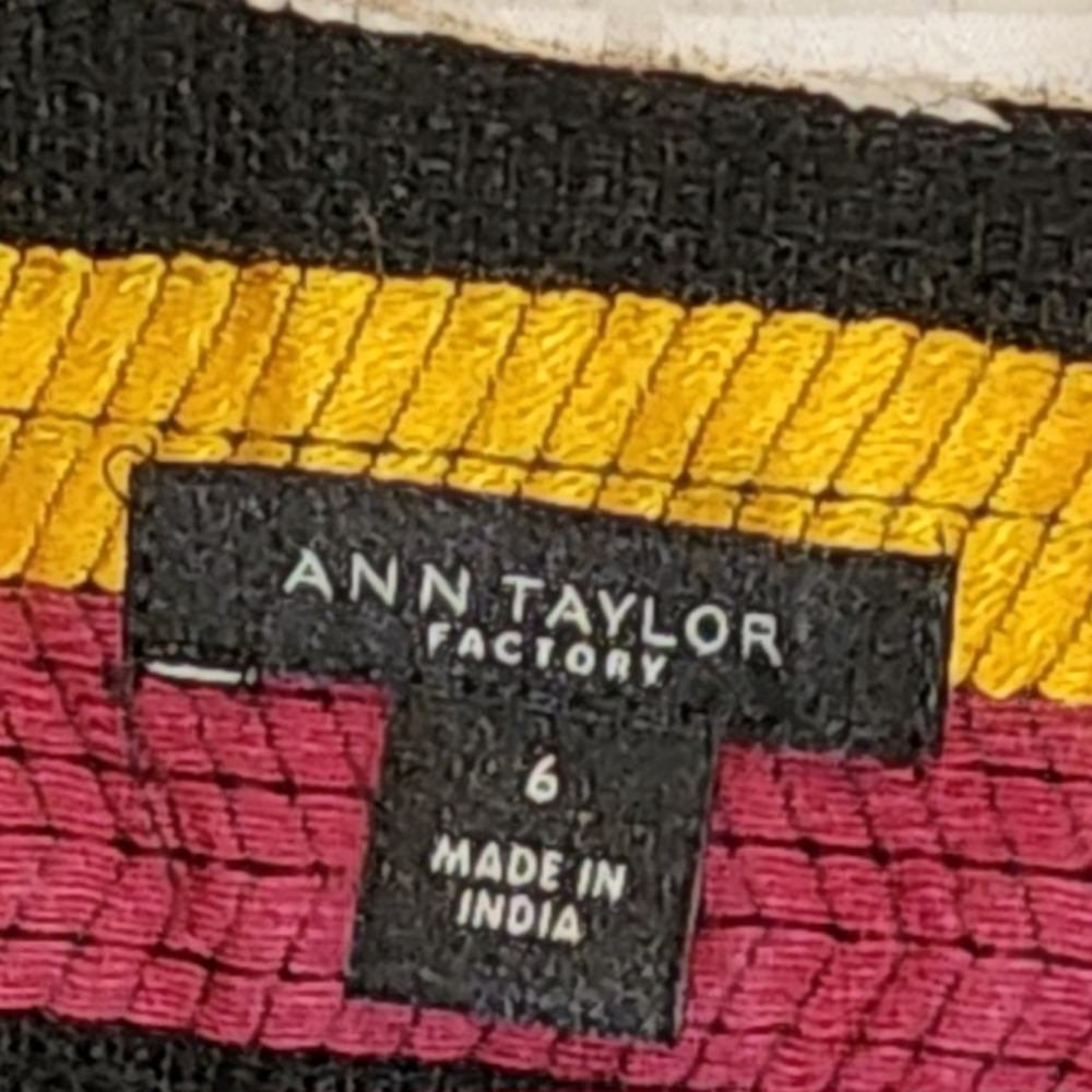 Ann Taylor Factory Multicolored Shorts Size 6. - image 6